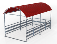 Arched Roof Cart Corral