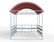 Arched Roof Cart Corral