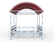 Arched Roof Cart Corral