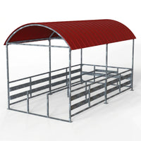 Arched Roof Cart Corral
