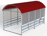 Arched Roof Cart Corral