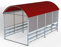 Arched Roof Cart Corral