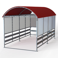 Arched Roof Cart Corral