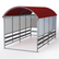 Arched Roof Cart Corral