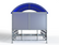 Arched Roof Cart Corral