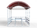Arched Roof Cart Corral