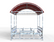 Arched Roof Cart Corral