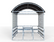 Arched Roof Cart Corral