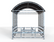 Arched Roof Cart Corral