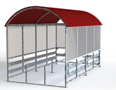 Arched Roof Cart Corral