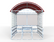 Arched Roof Cart Corral
