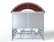 Arched Roof Cart Corral