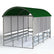 Arched Roof Cart Corral