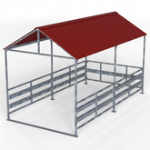 Peaked Roof Cart Corral