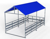 Peaked Roof Cart Corral