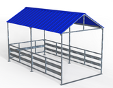 Peaked Roof Cart Corral